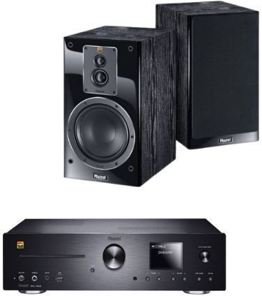 Magnat Аудиосистема 2 Пакет MC 400+Signature 503 IC-D149524+D146200 с CD Player и Bluetooth Черен