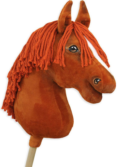 Hobby Horse Голям Премиум Кон на Пръчка Кестен A3