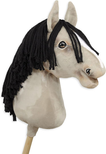 Hobby Horse Großes Premium Steckenpferd Hellbeige A3