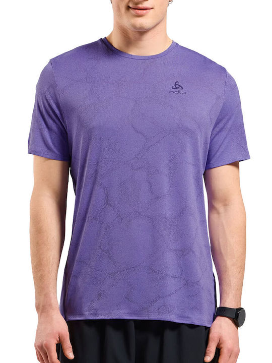 Odlo Tec Athletic Short Sleeve T-shirt Purple
