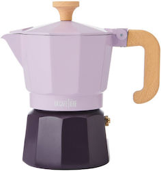 La Cafetière Electric Stovetop Espresso Pot Violet La Cafetière Electric Stovetop Espresso Pot Violet