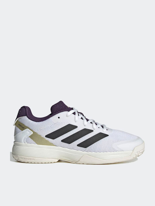 Ubersonic Kids Sports Shoes Tennis with Laces White