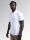Utility Diadora Men's Short Sleeve Polo Shirt Mc Atlar Organic 100% Organic Cotton Optical White 177955