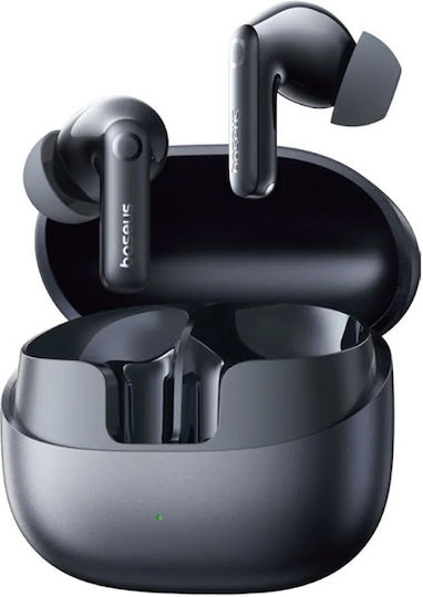 Baseus Bass BP1 Pro In-ear Bluetooth Handsfree Ακουστικά με Αντοχή στον Ιδρώτα και Θήκη Φόρτισης Cosmic Black