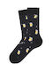Soma Socks Bărbați Șosete cu Model Black 1Pachet