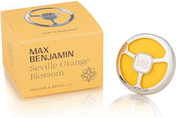 Max Benjamin Rezervă Aromatic Aerisire Mașină Portocaliu / Iasomie / Lemn de santal 1buc