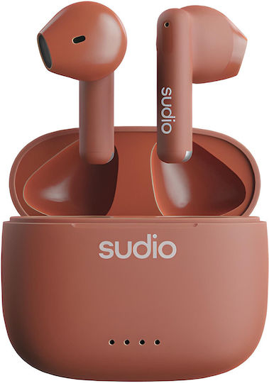 Sudio A1 In-Ear Bluetooth-Freisprecheinrichtung Kopfhörer mit Ladeetui Orange