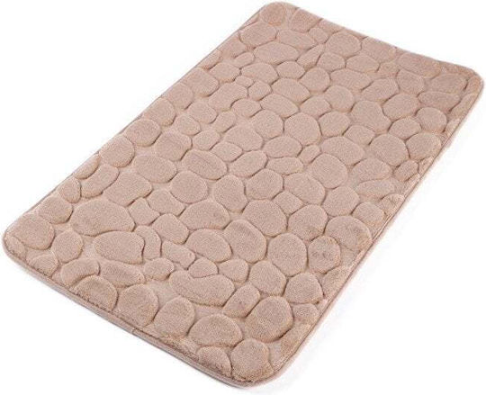 Domoletti Πατάκι Μπάνιου Cream 50x80εκ.