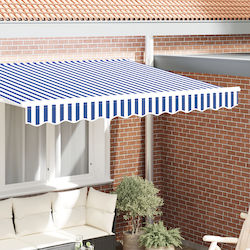 vidaXL Awning Fabric Blue 2.3x0.2m