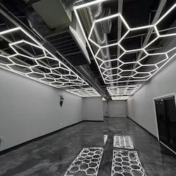 Led Профил Осветени Фигури Хексагон 119см 4000K 4069 Led Профил Осветени Фигури Хексагон 119см 4000K 4069