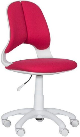 Scaun De Birou Pentru Copii 6017-2 Roșu 46x51x80-90cm