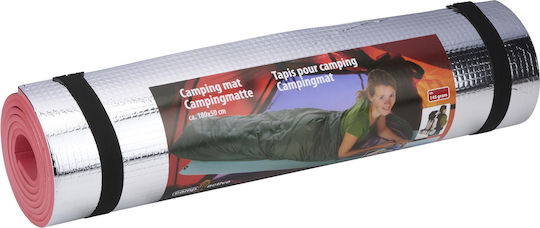 ArteLibre Single Camping Sleeping Mat 180x50cm in Red color