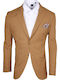 Men's Summer Suit Jacket Brown