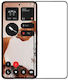 Nothing Cmf Phone 2 Pro Pinwuyo 9h 2.5d Vollflächiger gehärteter Glas Displayschutzfolie Schwarz