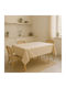 Linea Home Tischtuch Leinen Silber 150x220cm