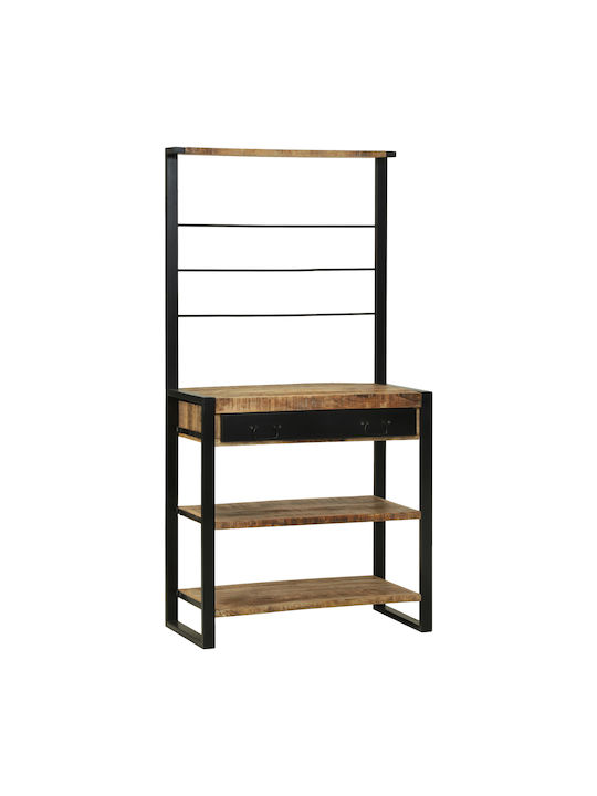 Regal Küchensäule Braun 80x40x160cm