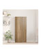 Office Storage Chipboard Closet Walnut L60xW32xH153cm