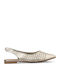 Pantofi balerini pentru femei Slingback cu Bareta in Auriu Culori