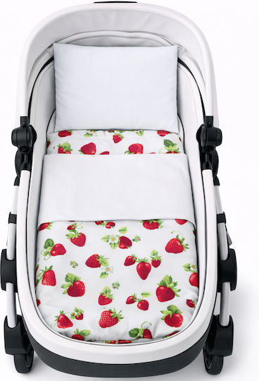 Σετ Προίκας Καροτσιού Μωβ Blanket, Lightweight Bag, And Pillow
