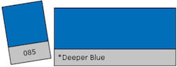 Lee Filter Roll 085 Deeper Blue