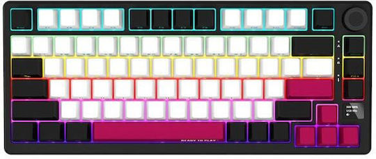 Lorgar Wireless Gaming Mechanical Keyboard 75% with RGB lighting (English US) Multicolour
