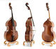 Gewa Double Bass Meister Rubner Solo 3/4 Dark Red