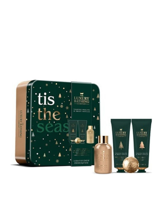 Grace Cole Praline Vanilla Set Îngrijire pentru Curățare Corp 4 Bucăți