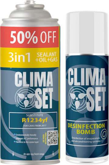 Xl Climaset 3in1 R1234yf + Αποσμητικό Χώρου Lime