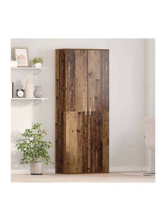 Ντουλάπα Γραφείου Ξύλινη 70x35x180cm