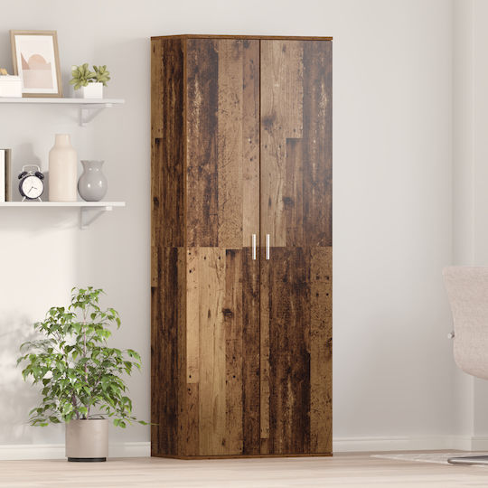 Ντουλάπα Γραφείου Ξύλινη 70x35x180cm