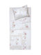Viopros Duvet Crib Cotton Beige 120x160cm