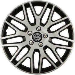 Versaco Автомобилни Чаши Dakar Nc 16" С Марка Lancia 4 Бройки Сребристи VERS-0654321 Versaco Автомобилни Чаши Dakar Nc 16" С Марка Lancia 4 Бройки Сребристи VERS-0654321
