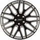 Versaco Auto Radkappen Set Dakar Nc mit Marke A...
