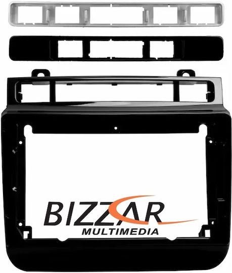 Bizzar DIN Fascia Panels 2 Din Compatible with Screen 9" for Volkswagen Touareg 2011-2018