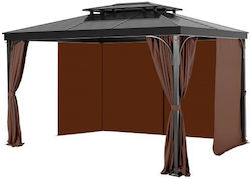 Vevor Gazebo Grădină 3.44x3.44m