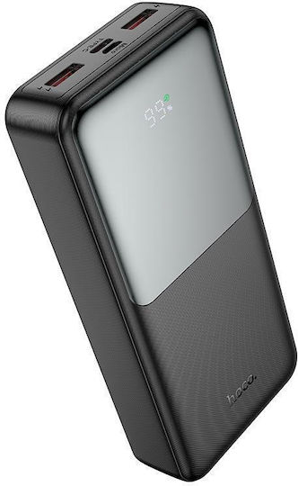 Hoco J136A Power Bank 20000mAh 22.5W with 2 USB-A Output Ports and USB-C Power Delivery / Quick Charge 3.0 Black