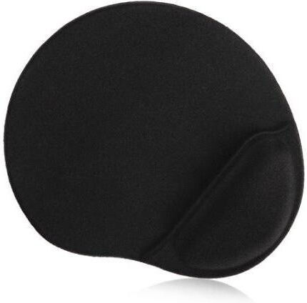 Inca Mouse Pad with Wrist Support Black