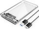 Orico Case for Hard Drive 2.5" SATA III with Connection SATA Transparent