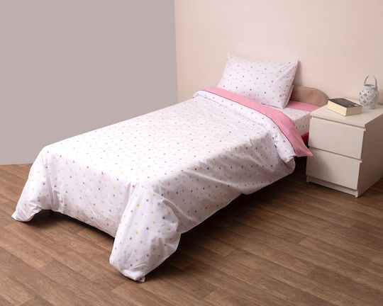 Viopros Set Pilotă Semi-dublu 180x240cm Roz 2buc