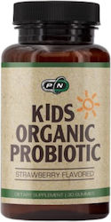 Pure Nutrition Kids Organic Probiotic 30 желирани бонбони Ягода