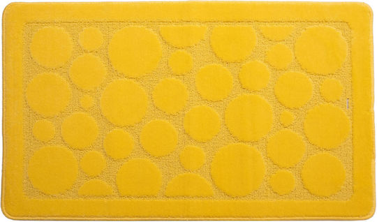 Viopros Bath Mat 692072 Yellow 60x100cm Viopros Bath Mat 692072 Yellow 60x100cm