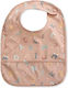 Tutete Waterproof Bib Fabric with Button & Pocket Funny Letters
