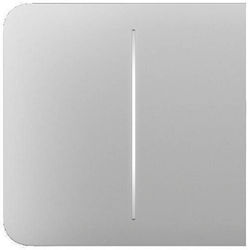 Sidebutton 2-Gang White Ajax Switch Frame