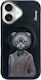 Nimmy Back Cover Silicone / Plastic Black (iPhone 16)