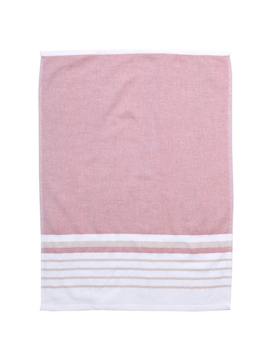 Anna Riska Tea Towel from 100% Cotton in Red Color 50x70cm