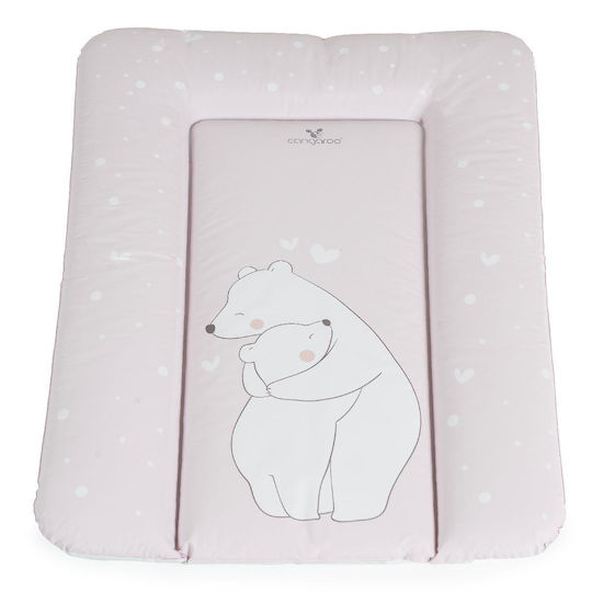 Cangaroo Soft Changing Pad Bears made of Plastic Pink 50x70cm