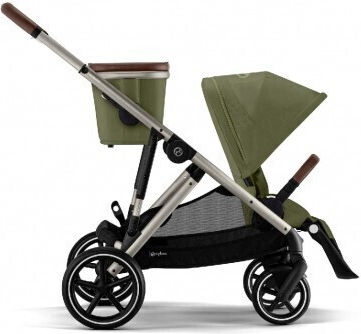 Cybex Gazelle S Καρότσι Μωρού Kατάλληλο για Nεογέννητο Taupe - Moss Green 12.6kg