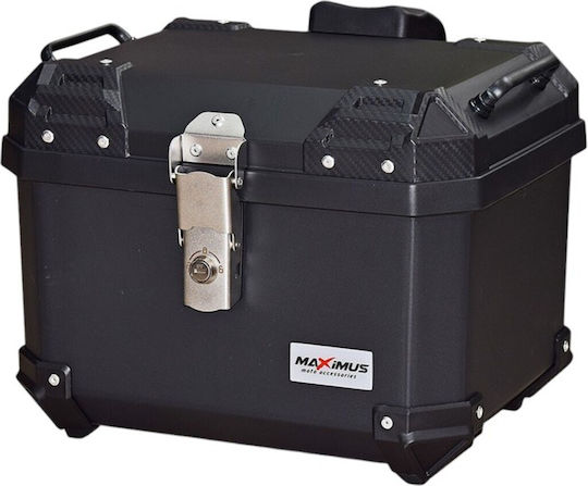 Motorrad-Topcase- und Tasche 30 Lt Mx511 Schwarze Quadratische Maximus121866 Innere Polsterung