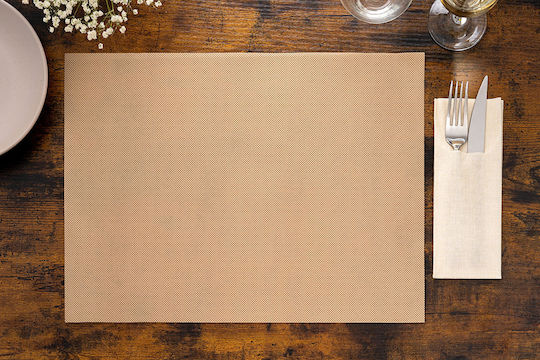 PaperQ Подложки за чинии Бежов 30x40см. 400бр