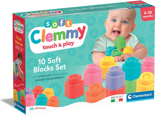 Clementoni Clementoni Bauklötze Für 6+ Monate 10 Stück